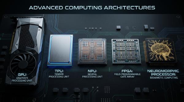 AI Hardware Explained: GPUs, TPUs, NPUs and AI Accelerators