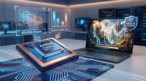 AMD Optimizes Stable Diffusion 3 Medium for XDNA 2 NPU