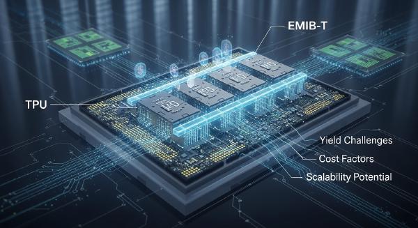 Google TPU Shift to Intel: EMIB-T Yield and Cost Analysis