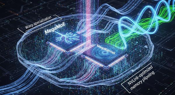 MegaMoE MegaKernel Architecture: Optimizing DeepSeek-V4 LLM Performance