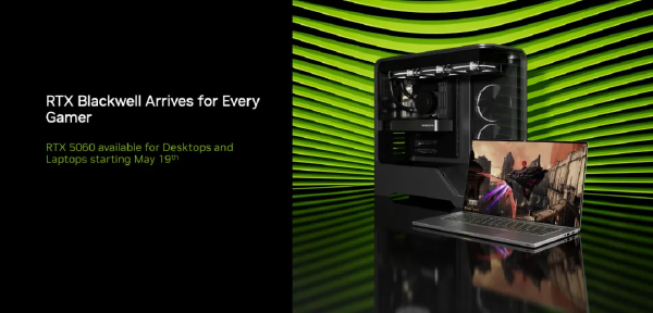 NVIDIA Officially Unveils Geforce RTX 5060 Series GPUs