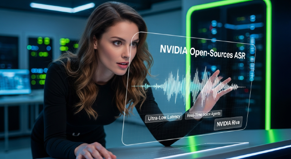 NVIDIA Open-Sources Ultra-Low Latency ASR for Real-Time Voice Agents
