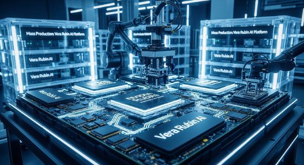 NVIDIA Vera Rubin Enters Mass Production, Accelerating AI Factory Deployment