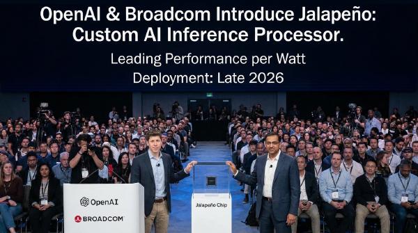 OpenAI and Broadcom Unveil Jalapeño AI Chip for LLM Inference