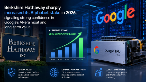 Why Berkshire Hathaway Tripled Its Google Investment in 2026