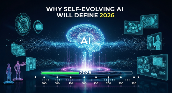 Why Self-Evolving AI Will Define 2026