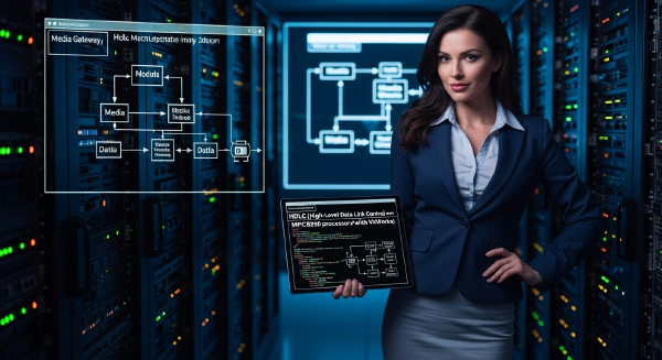 Implementing HDLC on MPC8260 with VxWorks for Media Gateways