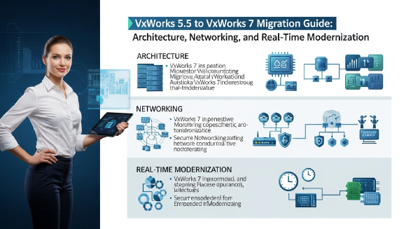 VxWorks 5.5 to VxWorks 7 Migration Guide: Architecture, Networking, and Real-Time Modernization