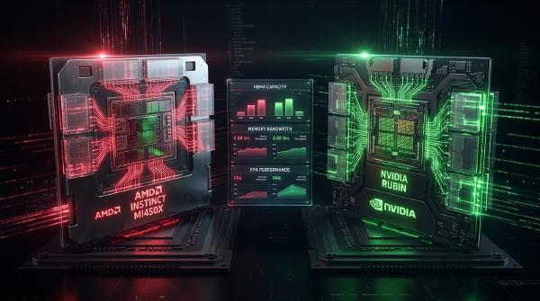 AMD MI450X vs NVIDIA Rubin: The HBM4 AI GPU Showdown