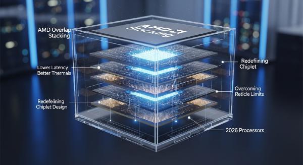 AMD Overlap Stacking: Breaking the Reticle Limit in 2026