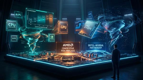AMD Warns of Intel–NVIDIA Alliance and Rising Chip Competition