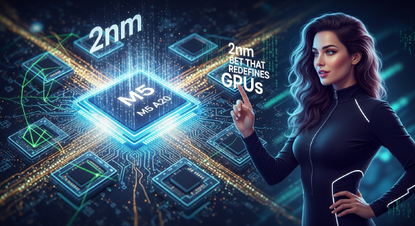 Apple M5 & A20: The 2nm Bet That Redefines GPUs