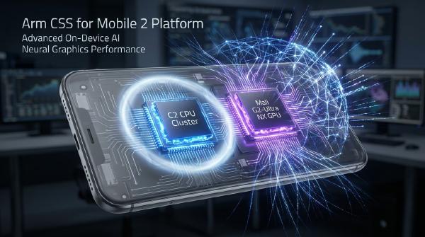 Arm CSS for Mobile 2 Debuts C2 CPU and AI-Native Mali GPU