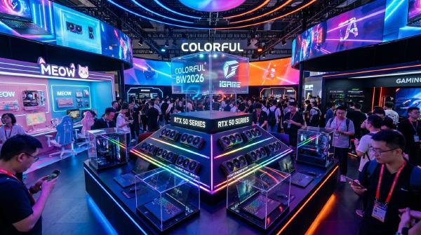 Colorful Showcases RTX 50 AI PCs and MEOW Series at BW2026