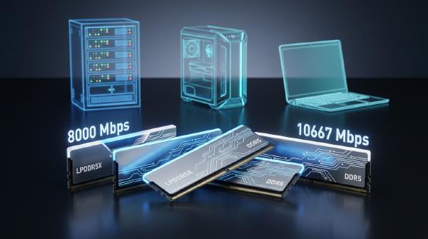 CXMT Unveils DDR5 at 8000 Mbps and LPDDR5X at 10667 Mbps