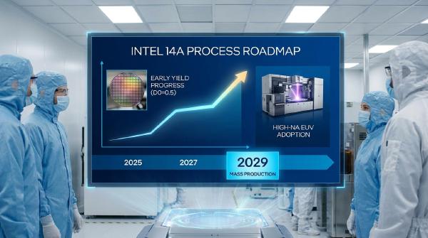 Intel 14A Process Yield Milestone, Roadmap & PDK Update
