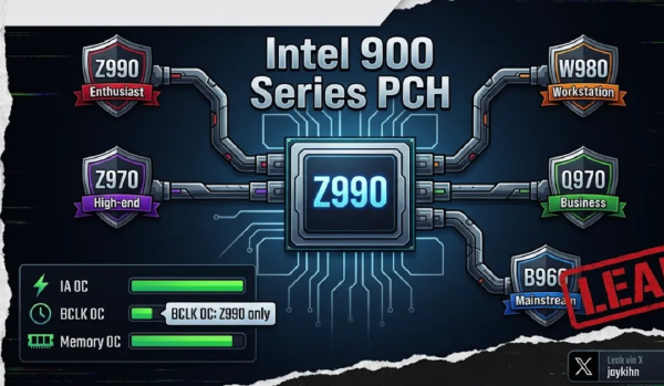 Intel 900-Series Chipset: Powering Nova Lake-S