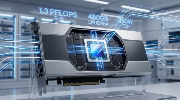 Intel GPU D270 Targets AI Inference With 480GB LPDDR5X