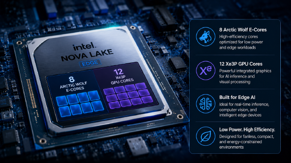 Intel Nova Lake Edge CPU Leak Reveals All E-Core Design