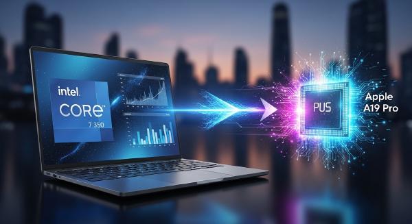 Intel Wildcat Lake Core 7 350 Beats Apple A19 Pro in Multi-Core