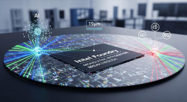 Intel’s 19μm GaN Breakthrough on 300mm Wafers