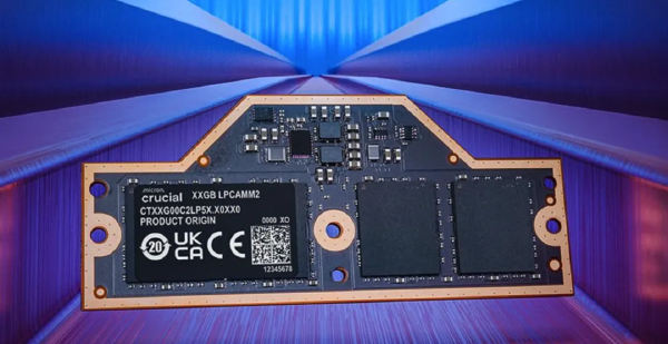 Micron Crucial 64GB LPCAMM2: Next-Gen Laptop Memory