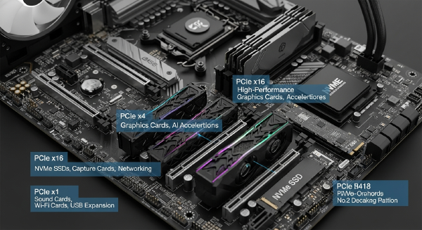 PCIe Slots Explained: What You Can Really Use Them For in 2026