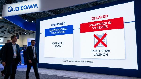 Qualcomm Delays Snapdragon X3 as Snapdragon X2 Refresh Moves Forward