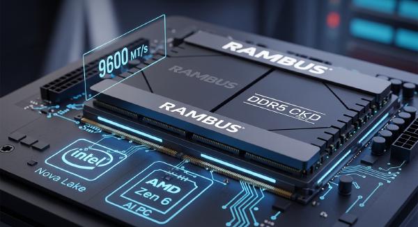 Rambus 2nd-Gen CKD Pushes DDR5 to Native 9600 MT/s for AI PCs
