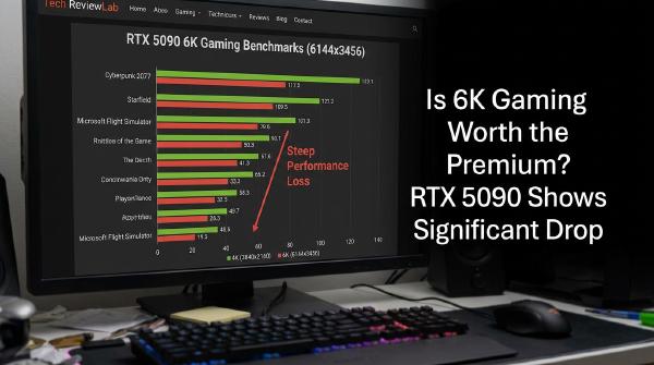 RTX 5090 6K Gaming Benchmarks: Is 6K Worth It?