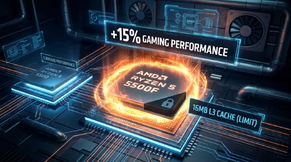 Ryzen 5 5500F Gaming Benchmarks: Up to 15% Faster Than 5500
