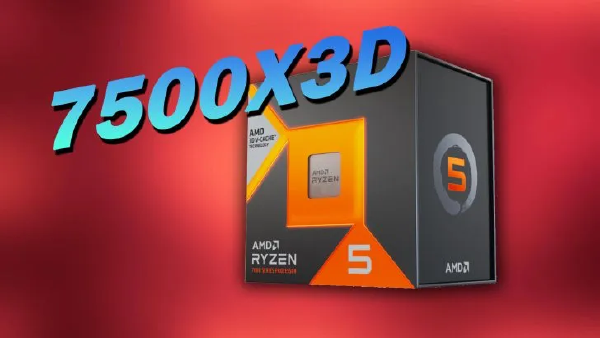 Ryzen 5 7500X3D Surfaces in Benchmarks