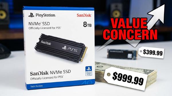 SanDisk PS5 8TB SSD Review: Premium Pricing Meets PCIe 4.0 Limits