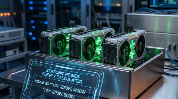 Seasonic PSU Calculator Leaks RTX 50 Super GPUs With Higher Power Draw