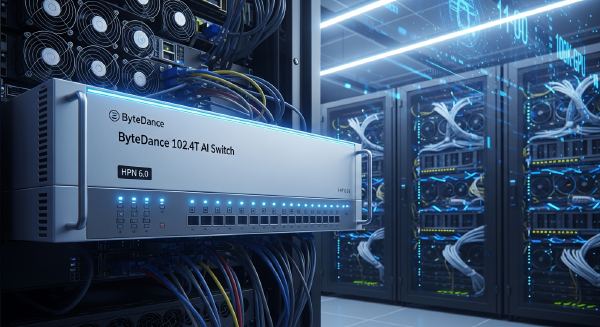 ByteDance Unveils 102.4T AI Switch and HPN 6.0 to Power 100K-GPU Clusters