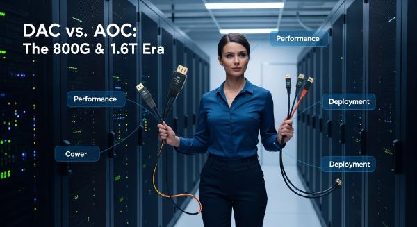 DAC vs AOC Cables: Choosing High-Speed Interconnects for 2026 Data Centers and AI Clusters