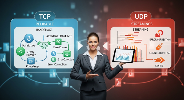 TCP vs UDP Explained: Principles, Processes, and Key Differences