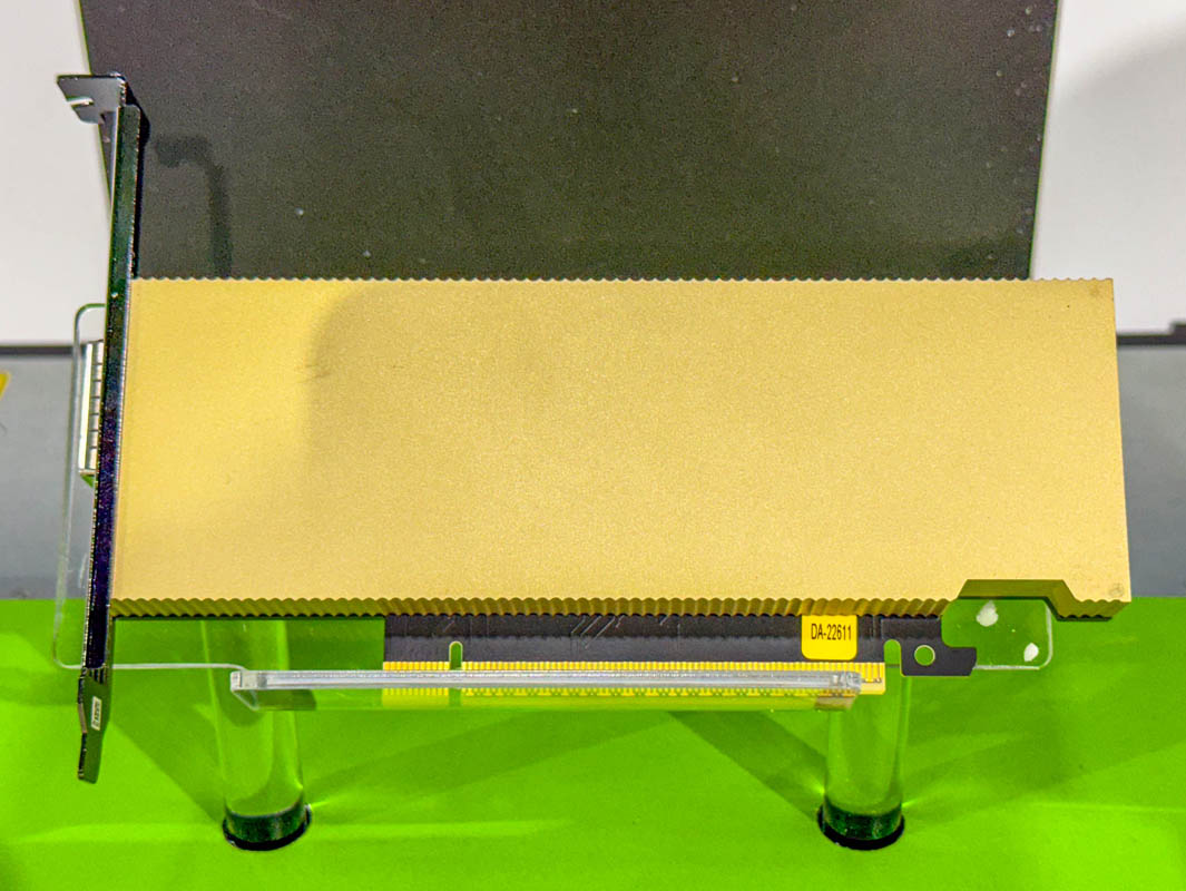 NVIDIA ConnectX-8 SuperNIC Front at SC24