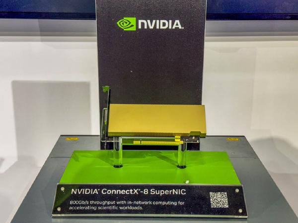NVIDIA ConnectX-8 SuperNIC Launches with 800Gbps Networking