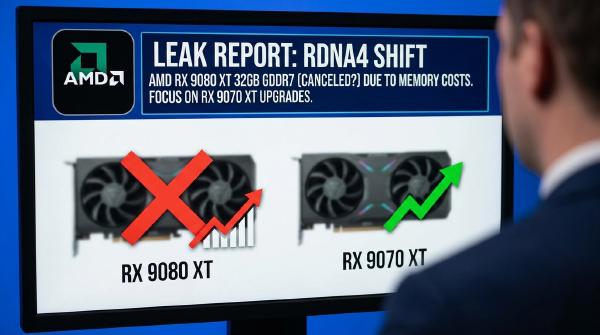 AMD RX 9080 XT Rumor: RDNA 4 Flagship GPU Reportedly Canceled