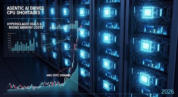 AMD Server CPU Demand Soars Amid 2026 Shortages
