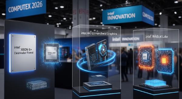 Computex 2026 Preview: Intel Expands Across Handhelds, Servers, and PCs