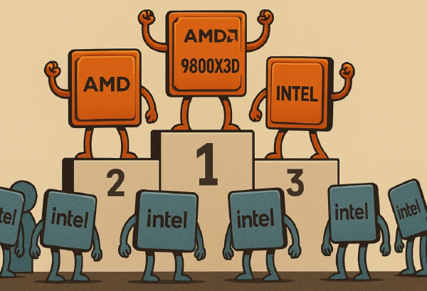 CPU-Z Releases Statistics: AMD Market Share Increases by 16.6%