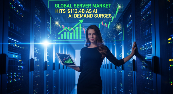 Global Server Market Hits $112.4B as AI Demand Surges