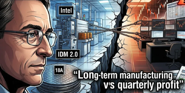 Intel, Gelsinger, and the 18A Gamble: Wall Street vs. Silicon
