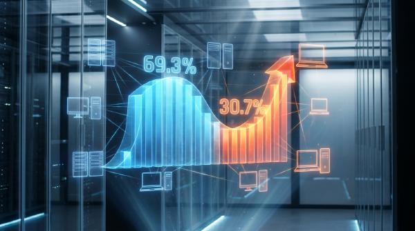 Intel x86 Share Falls Below 70% as AMD Reaches Record High