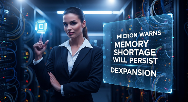 Micron Warns Memory Shortage Will Persist Despite Expansion