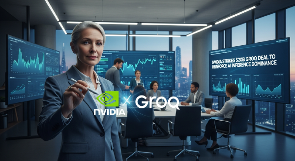 NVIDIA Strikes $20B Groq Deal to Reinforce AI Inference Dominance