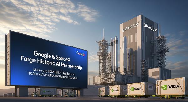 SpaceX Lands $29.4 Billion AI Compute Deal with Google