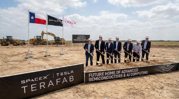 Terafab: SpaceX and Tesla Plan a 100M-Sq-Ft Chip Fab